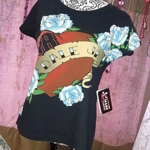 Chase Authentics Dale Jr. Tattoo Tee Sm